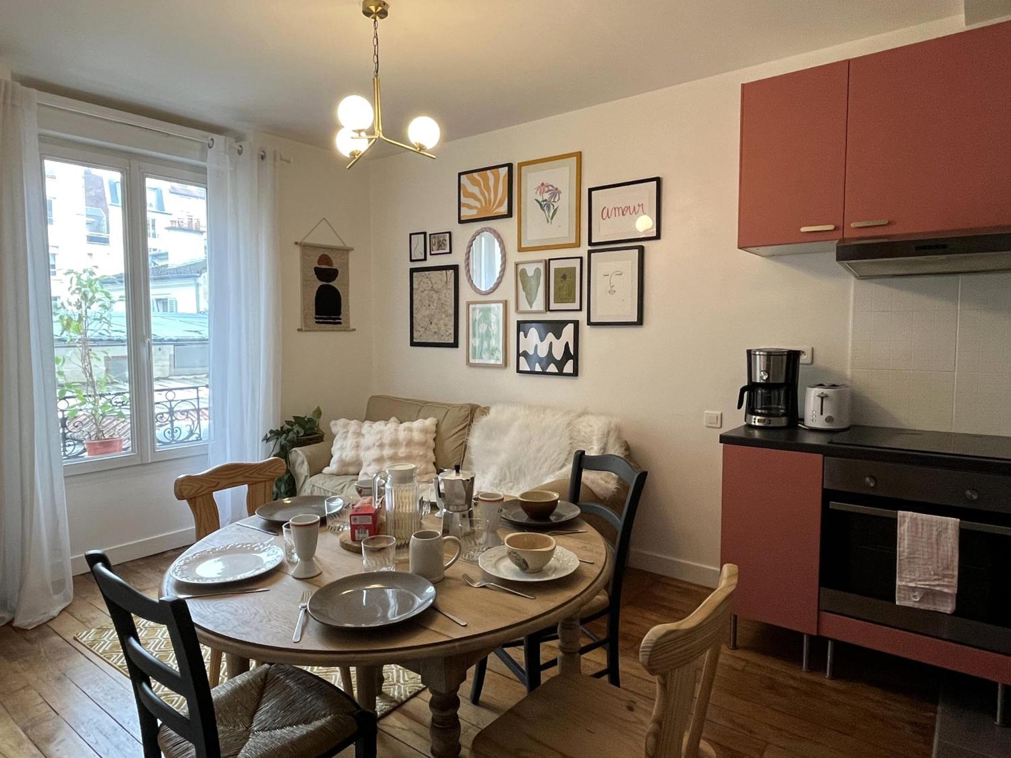 Lovely Haussmannian Flat In Montparnasse Paris Exterior foto